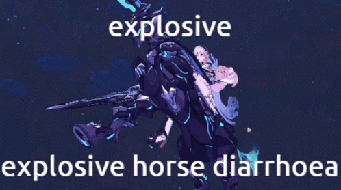 Riding Horse Explosive Diarrhea GIF