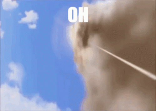 Riding Rocketship Vector Oh Yeah GIF