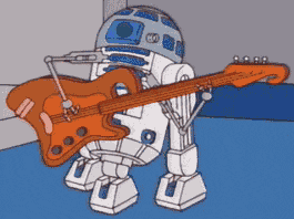 Riff R2d2 Rocks GIF