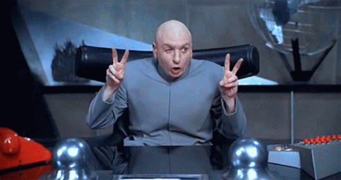 Right Dr Evil According To A Recent Study GIF