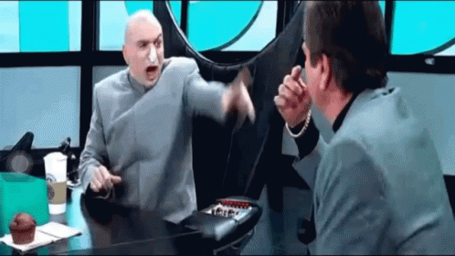 Right Dr Evil Silence GIF