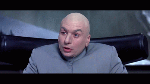 Right Dr Evil Sshhh GIF