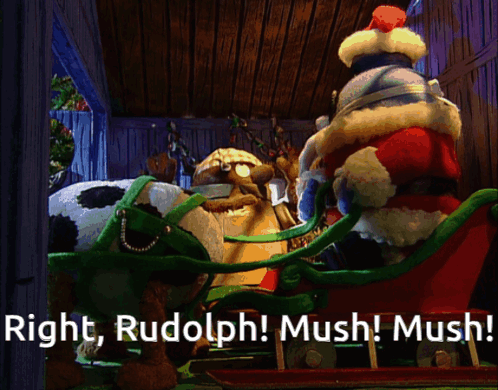 Right Rudolph Mush Mush