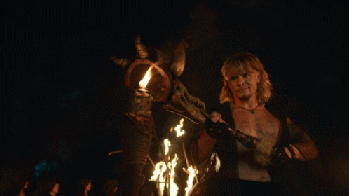 Righteous Gemstones Keefe Killing Fire GIF