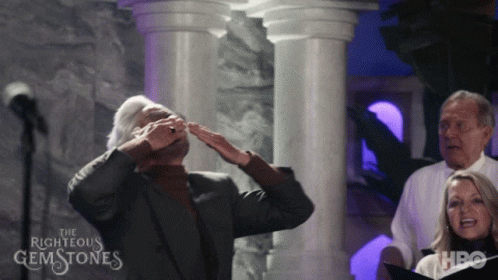 Righteous Gemstones Baby Billy Freeman Blow Kiss GIF