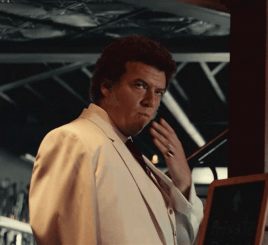 Righteous Gemstones Blowing Kiss GIF