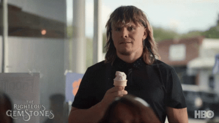 Righteous Gemstones Cavalero Ice Cream GIF