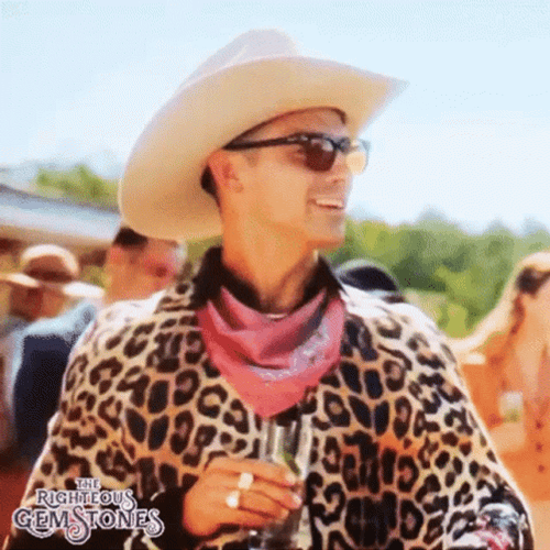 Righteous Gemstones Charismatic Joe Jonas Nod GIF