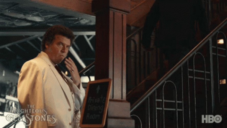 Righteous Gemstones Danny McBride Flying Kiss GIF