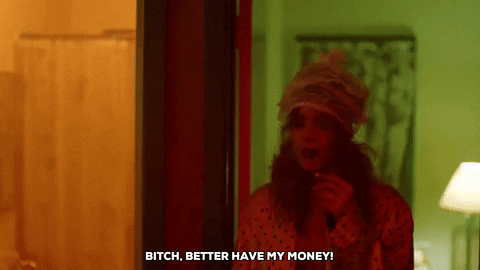 Rihanna Better Have My Money Time For Bed GIF