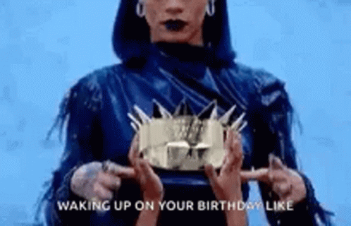 Rihanna Birthday Queen GIF