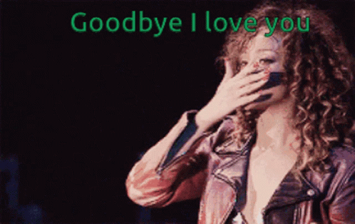 Rihanna Goodbye I Love You GIF