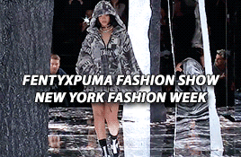 Rihanna Modelling Fenty X Puma GIF