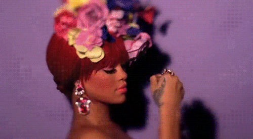 Rihanna Peeling Banana Meme GIF