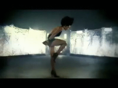Rihanna Singing Umbrella GIF