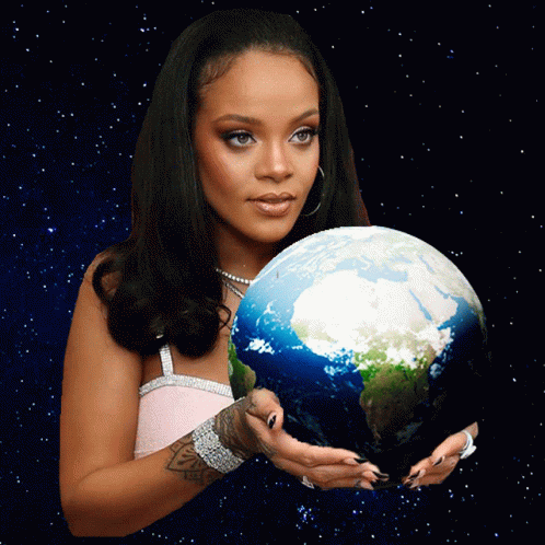 Rihanna World World GIF