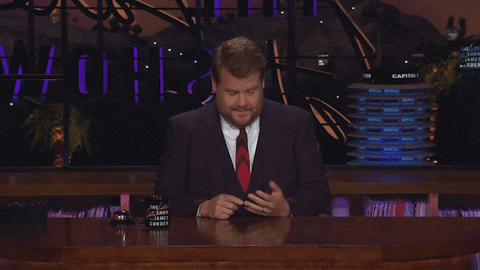 Riiight James Corden Thumbs Up GIF