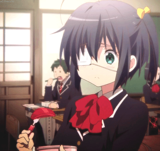 Rikka Takanashi Holding A Tomato GIF