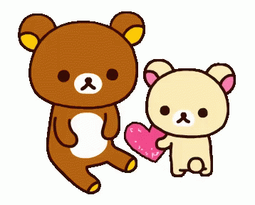 Rilakkuma Giving Heart GIF