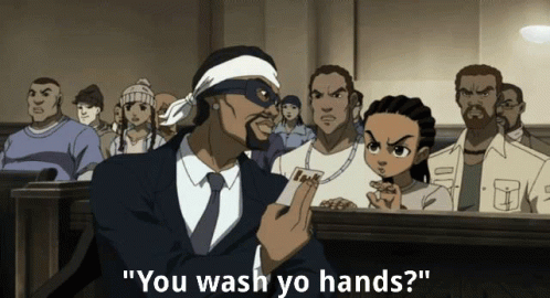 Riley Freeman You Wash Your Hands GIF