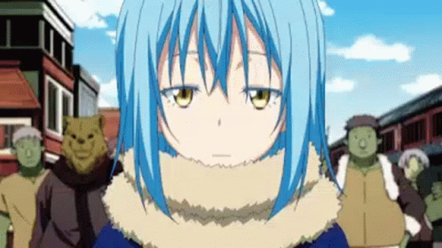 Rimuru Tempest Sleepy Face GIF