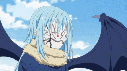 Awakened Rimuru Tempest Creating Water Ball GIF