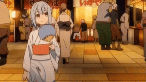 Rimuru Tempest Wearing Kimono GIF