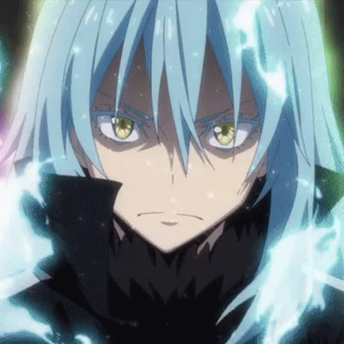 Rimuru Tempest Piercing Eyes GIF