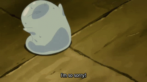 Rimuru Tempest Slime Form Saying Sorry GIF