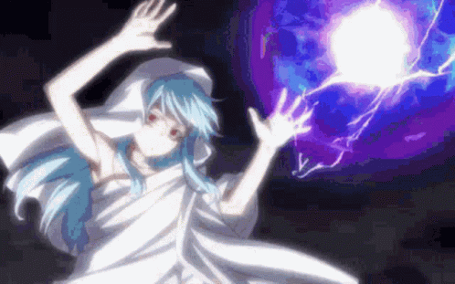 Rimuru Tempest Unleashing Moon Strike GIF