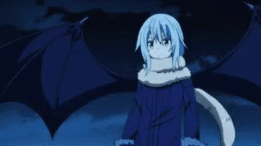 Rimuru Tempest Wearing Mask GIF