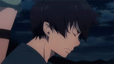 Lonely Nights Of Rin Okumura GIF