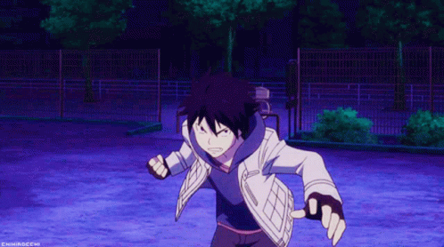 Power Punch Of Rin Okumura GIF
