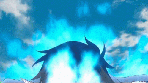 Rin Okumura Blue Flame GIF