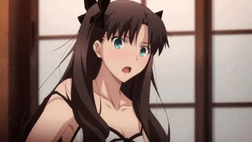 Rin Tohsaka Anime Madly Speaking GIF