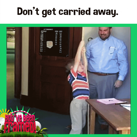 Ring The Bell Don't Get Carried Away GIF