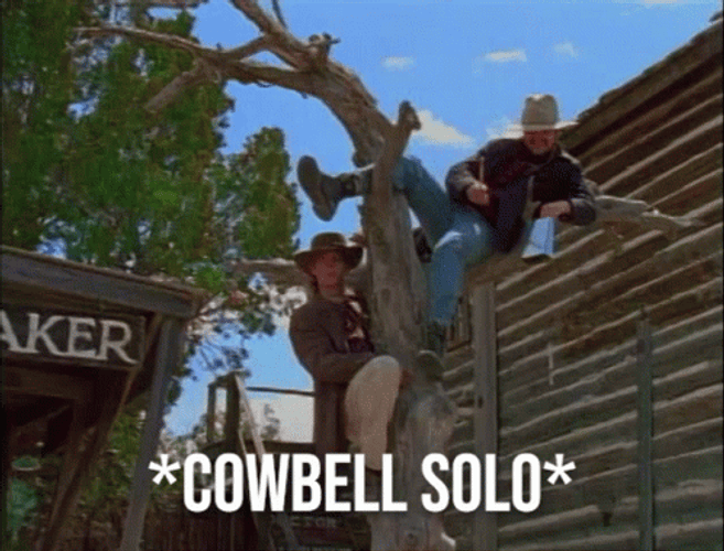 Ringing Cowbell Solo GIF