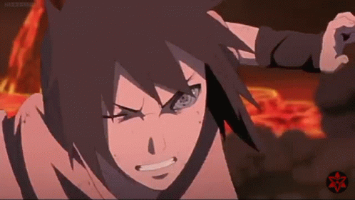 Rinnegan Sasuke Eyes Ready To Fight GIF