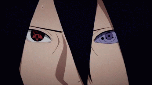 Rinnegan Sasuke Eyes Transforms GIF