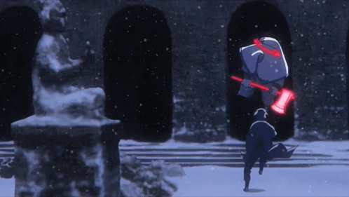 Rinnegan Sasuke In The Middle Of Battle GIF