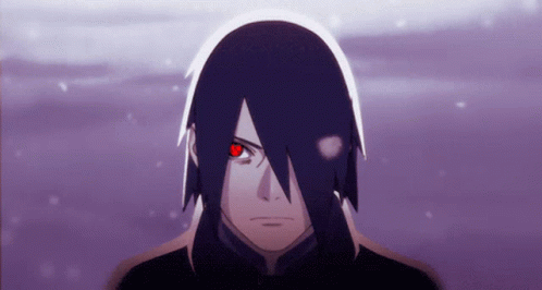 Rinnegan Sasuke See Trough The Eyes GIF