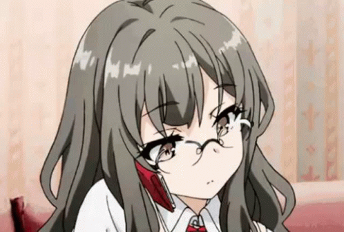 Rio Futaba On A Call Anime Pfp GIF