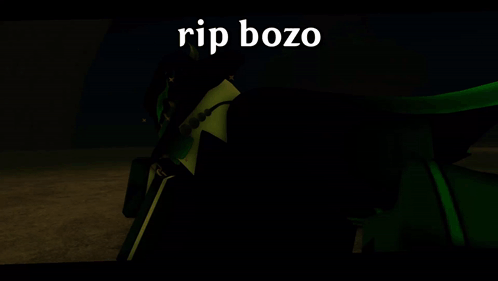 Rip Bozo Text GIF
