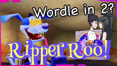Ripper Roo Poster Man and Woman
