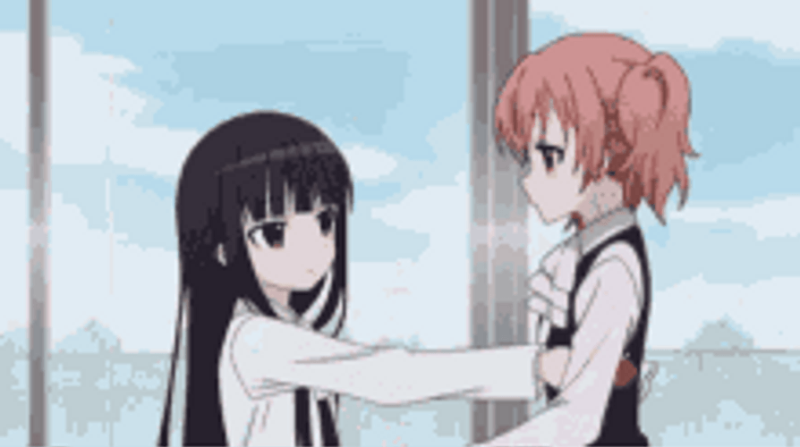 Ririchiyo Shirakiin Thank You Anime Cute Girl Hugs GIF 