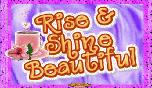 Rise And Shine Coffee Cup GIF