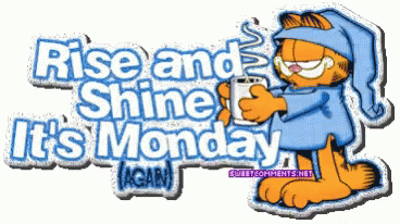 Rise And Shine It's Monday Blues GIF