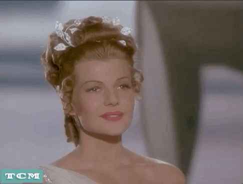 Rita Hayworth Beautiful Smile GIF