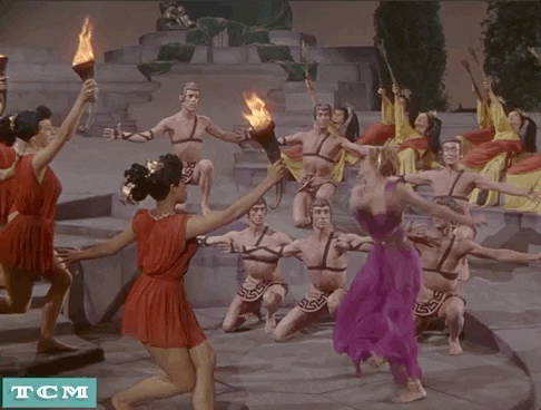 Rita Hayworth Ritual Dance GIF