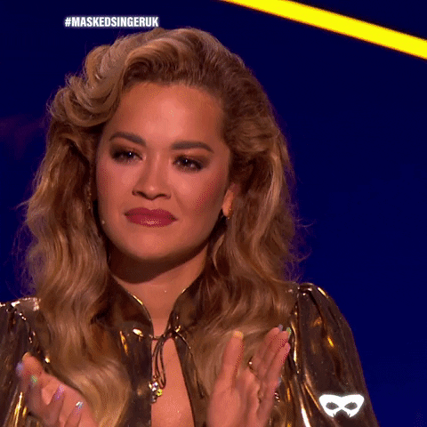 Rita Ora Yaaas Wow GIF